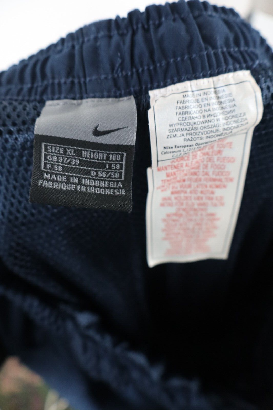 NIKE LEEDS UNITED PANTALONE CALCIO SPORT UOMO TG 58 VINTAGE MAN PANTS