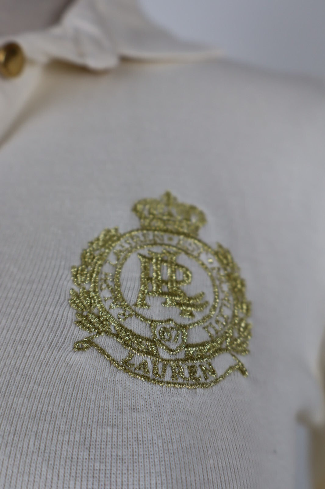 RALPH LAUREN POLO DONNA MAGLIA COTONE TG. XS WOMAN COTTON SHIRT CASUAL VINTAGE