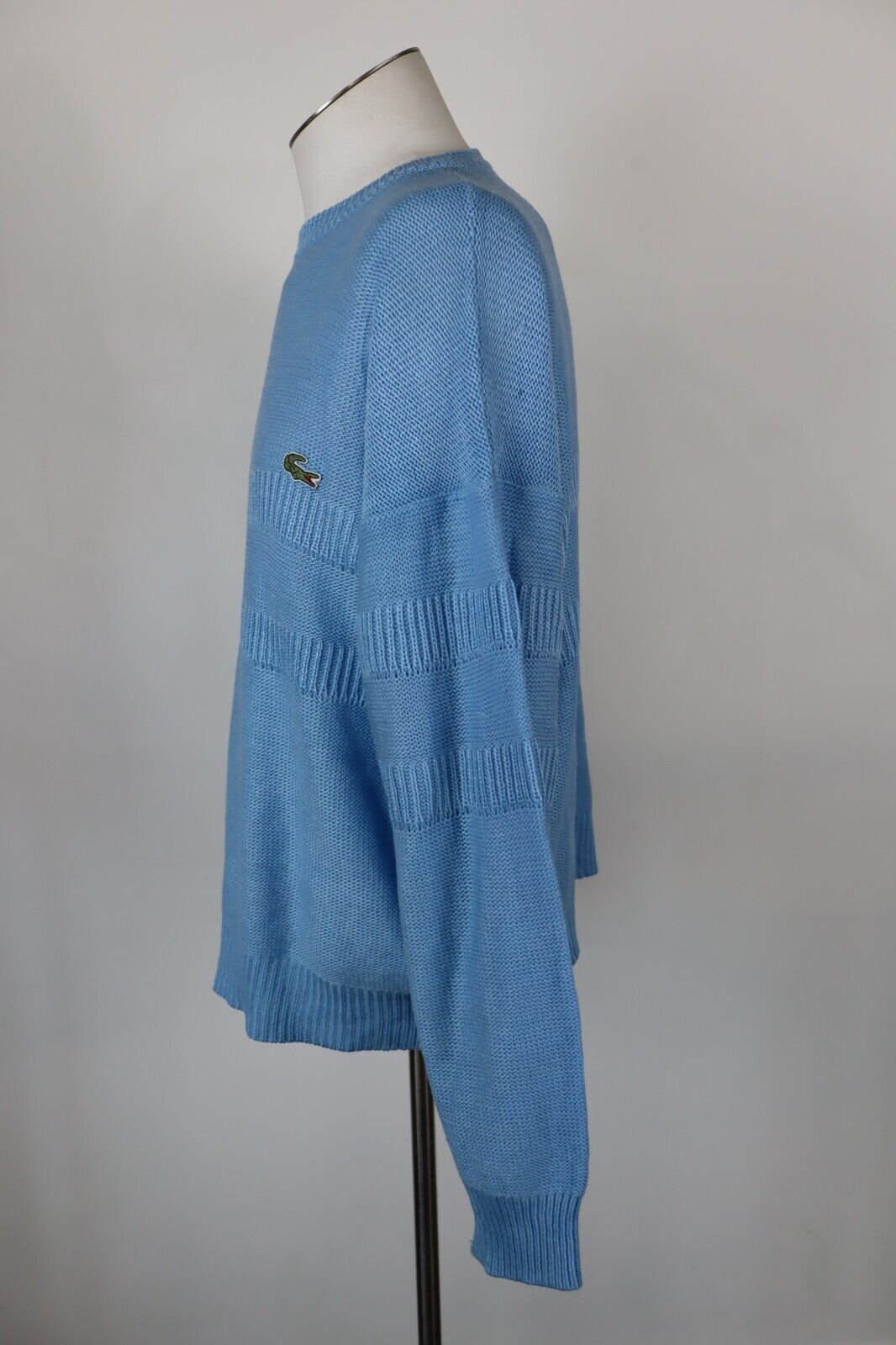 LACOSTE MAGLIONE COTONE VINTAGE UOMO Tg. XL MAN COTTON SWEATER CASUAL