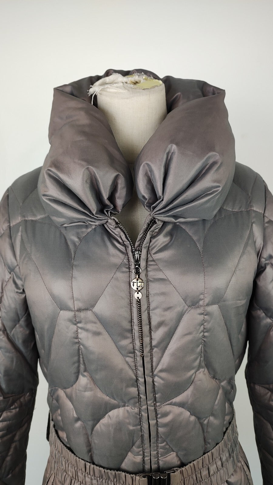 TRUSSARDI JEANS GIUBBINO PIUMINO DONNA Tg 42 VINTAGE WOMAN JACKET CASUAL VINTAGE