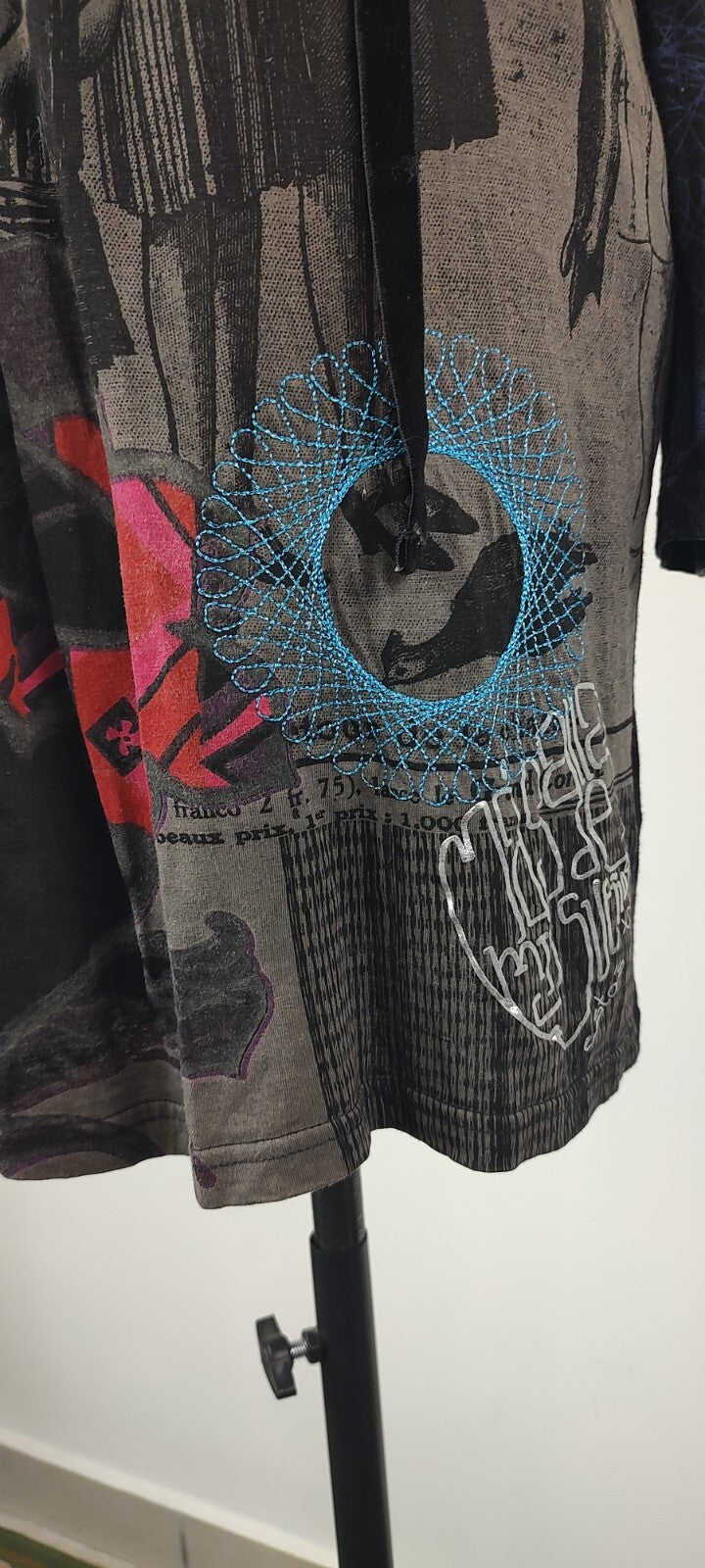 DESIGUAL VESTITO DONNA TG. M WOMAN CASUAL VINTAGE DRESS