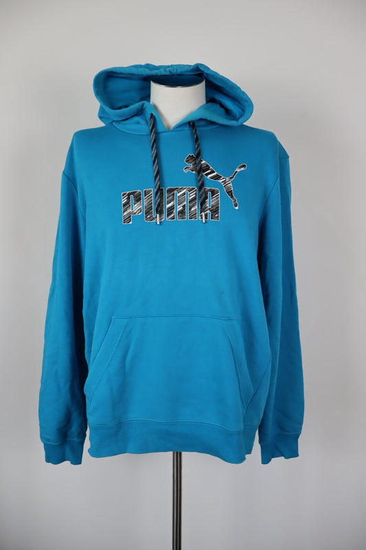 PUMA FELPA UOMO Tg XL - 52/ 54 MAN SPORT SWEATSHIRT VINTAGE CASUAL COTONE
