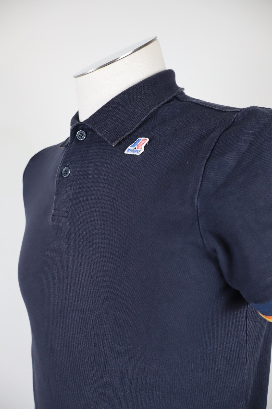 K-WAY MAGLIA POLO UOMO TG. S MAN SHIRT CASUAL VINTAGE COTONE COTTON