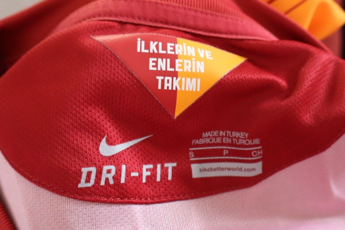 NIKE GALATASARAY ULKER MAGLIA CALCIO DONNA Tg S WOMAN SOCCER SPORT  JERSEY