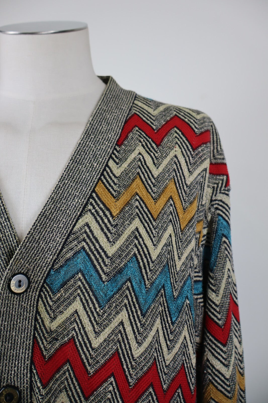 ST. GERMAIN CARDIGAN MAGLIONE COTONE UOMO XL MAN SWEATER CASUAL VINTAGE