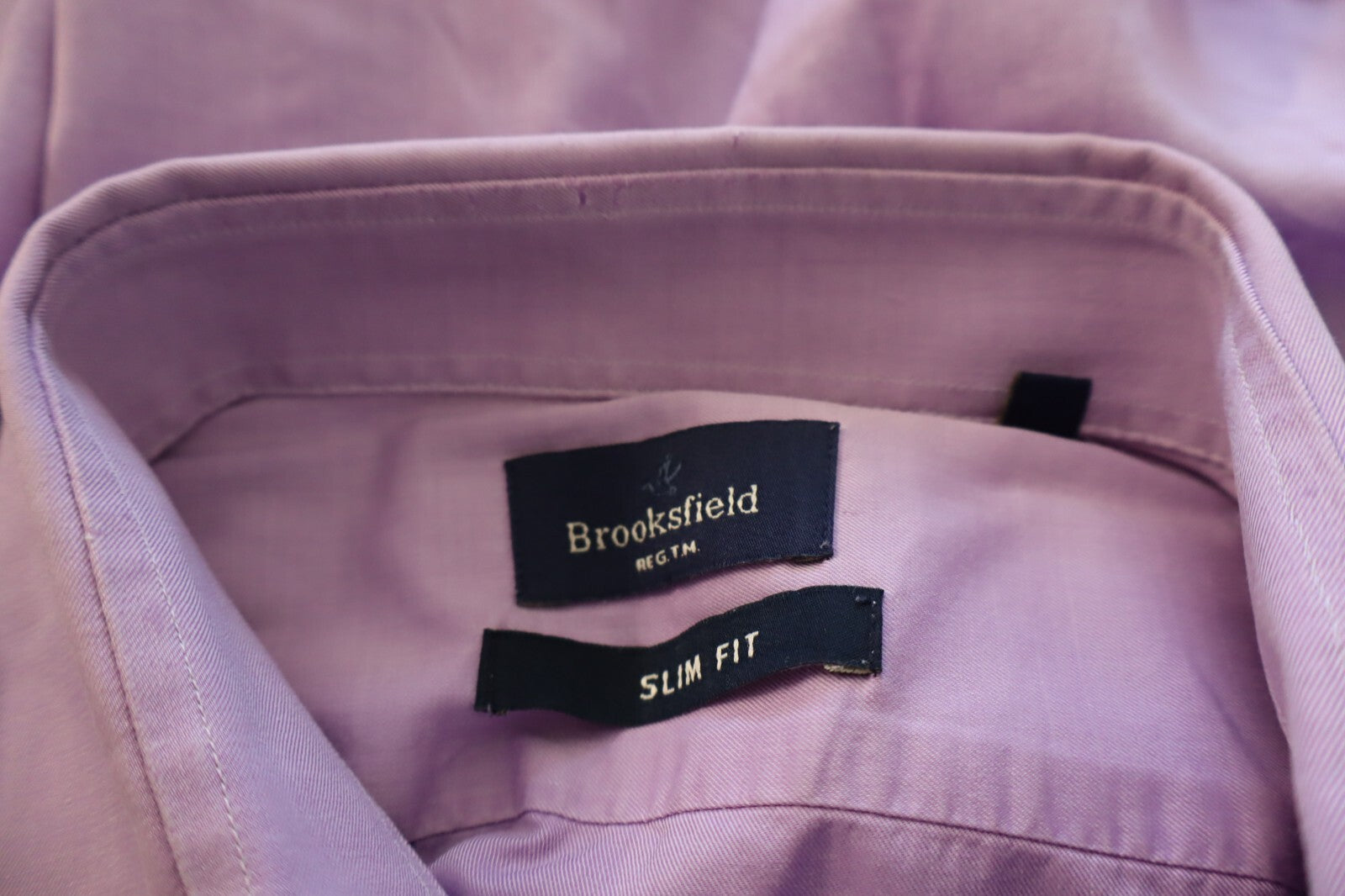 BROOKSFIELD CAMICIA UOMO COTONE TG. 43 7  MAN CASUAL VINTAGE SHIRT COTTON