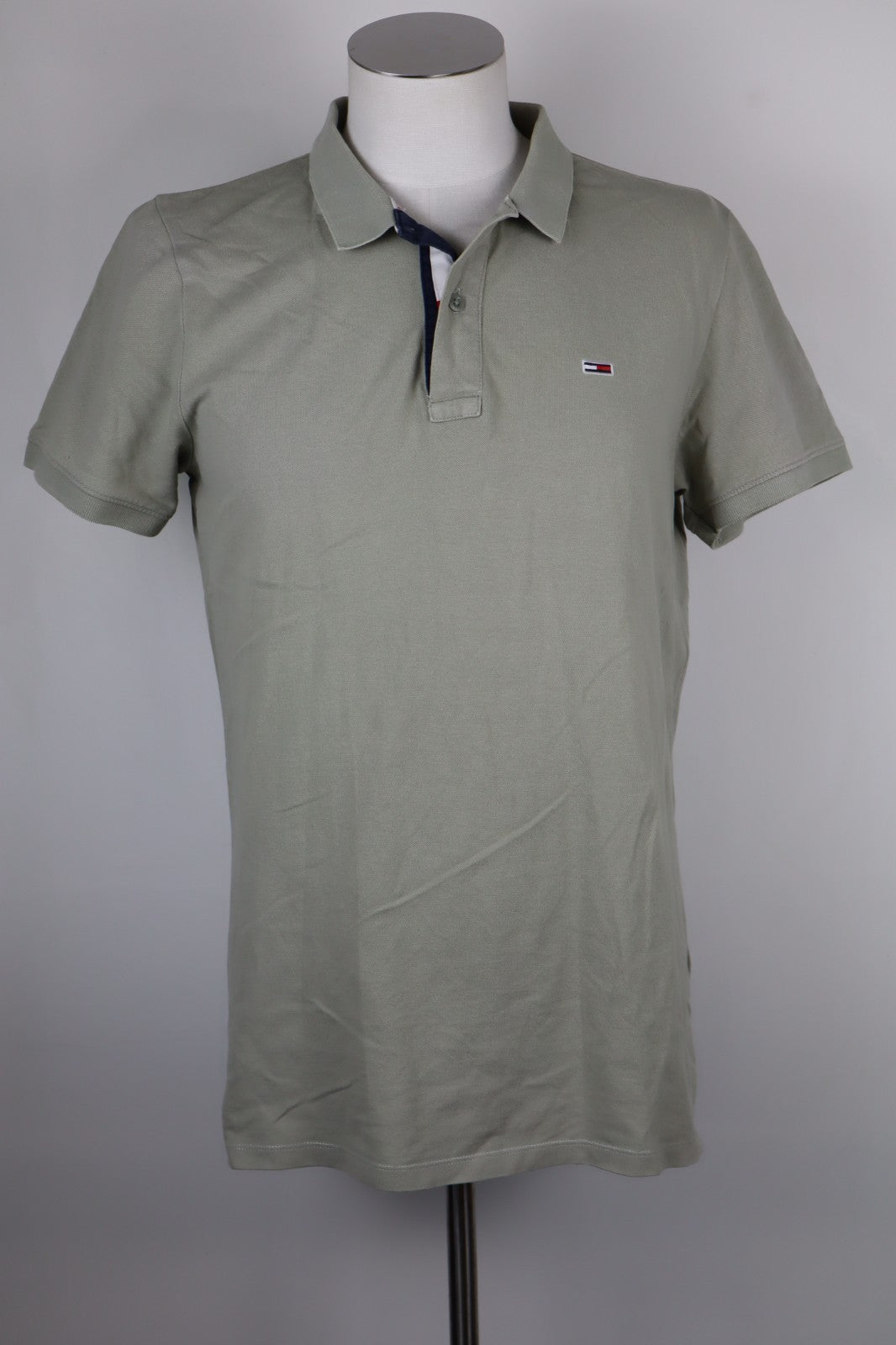 TOMMY HILFIGER JEANS MAGLIA UOMO COTONE TG. L MAN COTTON POLO CASUAL VINTAGE
