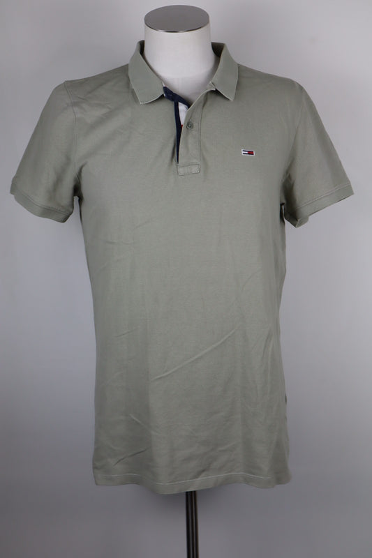 TOMMY HILFIGER JEANS MAGLIA UOMO COTONE TG. L MAN COTTON POLO CASUAL VINTAGE