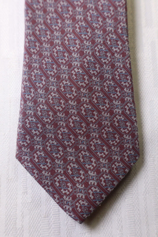 PROCHOWNICK 100% SILK TIE SETA CRAVATTA NECKTIE MADE IN ITALY CLASSIC