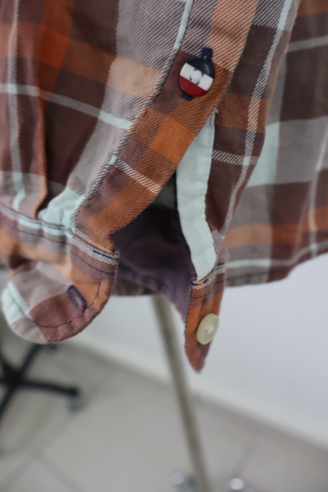 TOMMY HILFIGER CAMICIA UOMO COTONE TG. S MAN CASUAL VINTAGE COTTON SHIRT