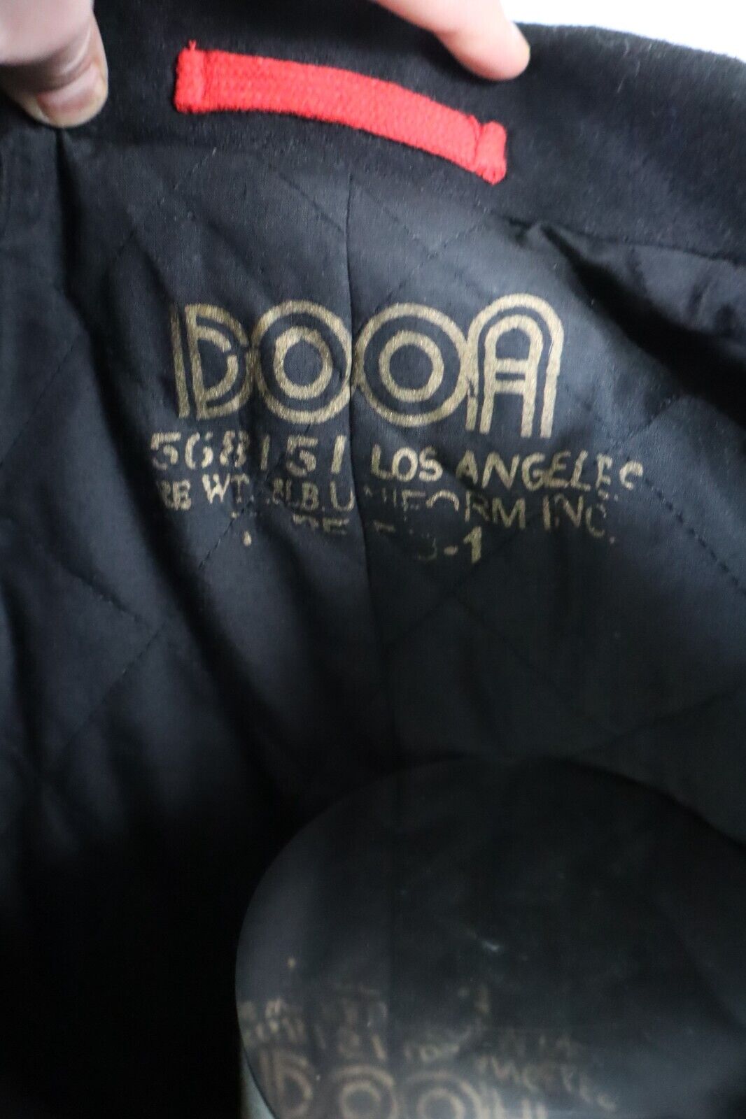 DOOA GIUBBINO IMBOTTITO CAPPOTTO LANA UOMO  Tg L MAN CASUAL VINTAGE JACKET