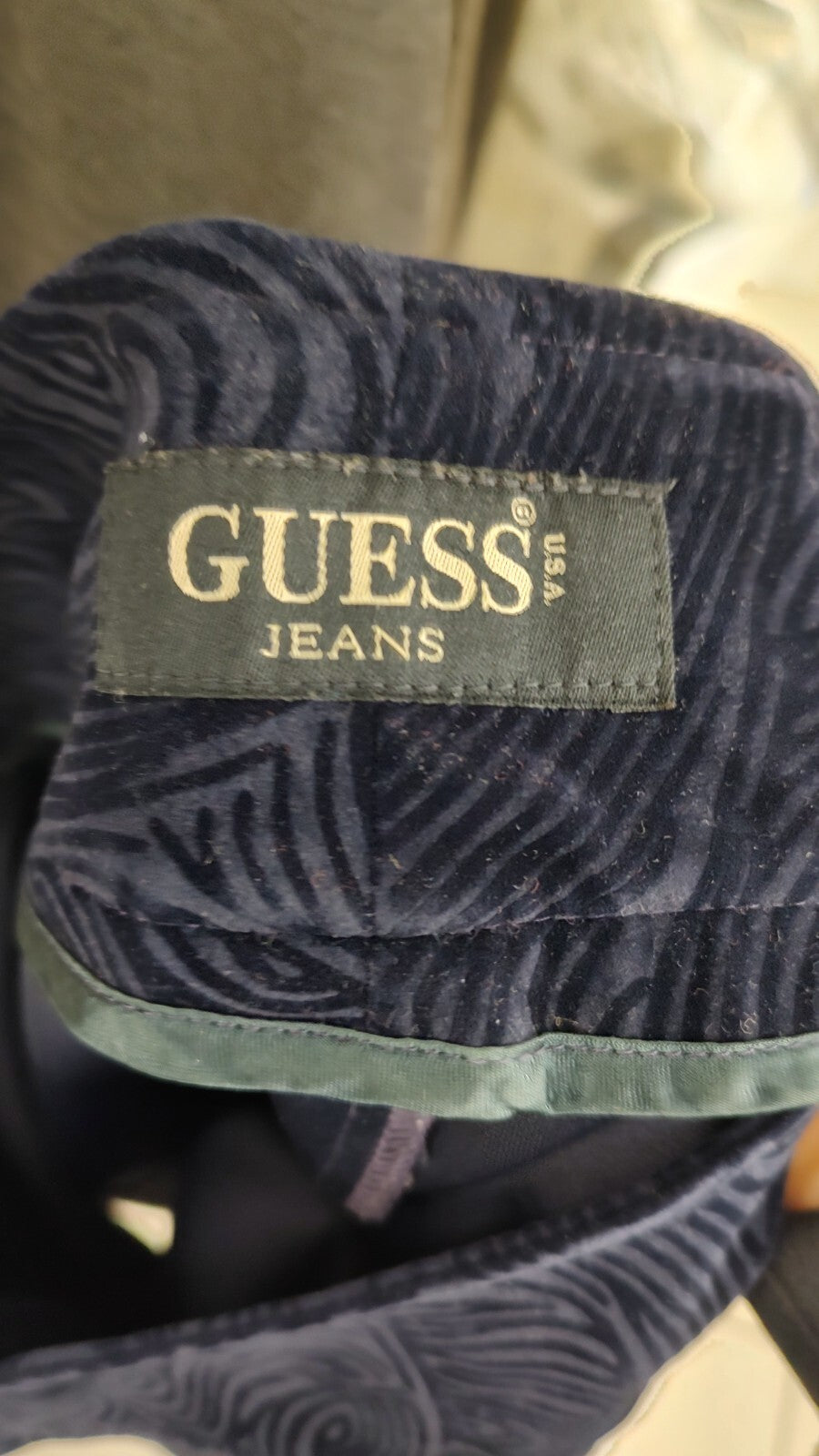GUESS GONNA DONNA WOMAN SKIRT TG. S CASUAL VINTAGE COTONE