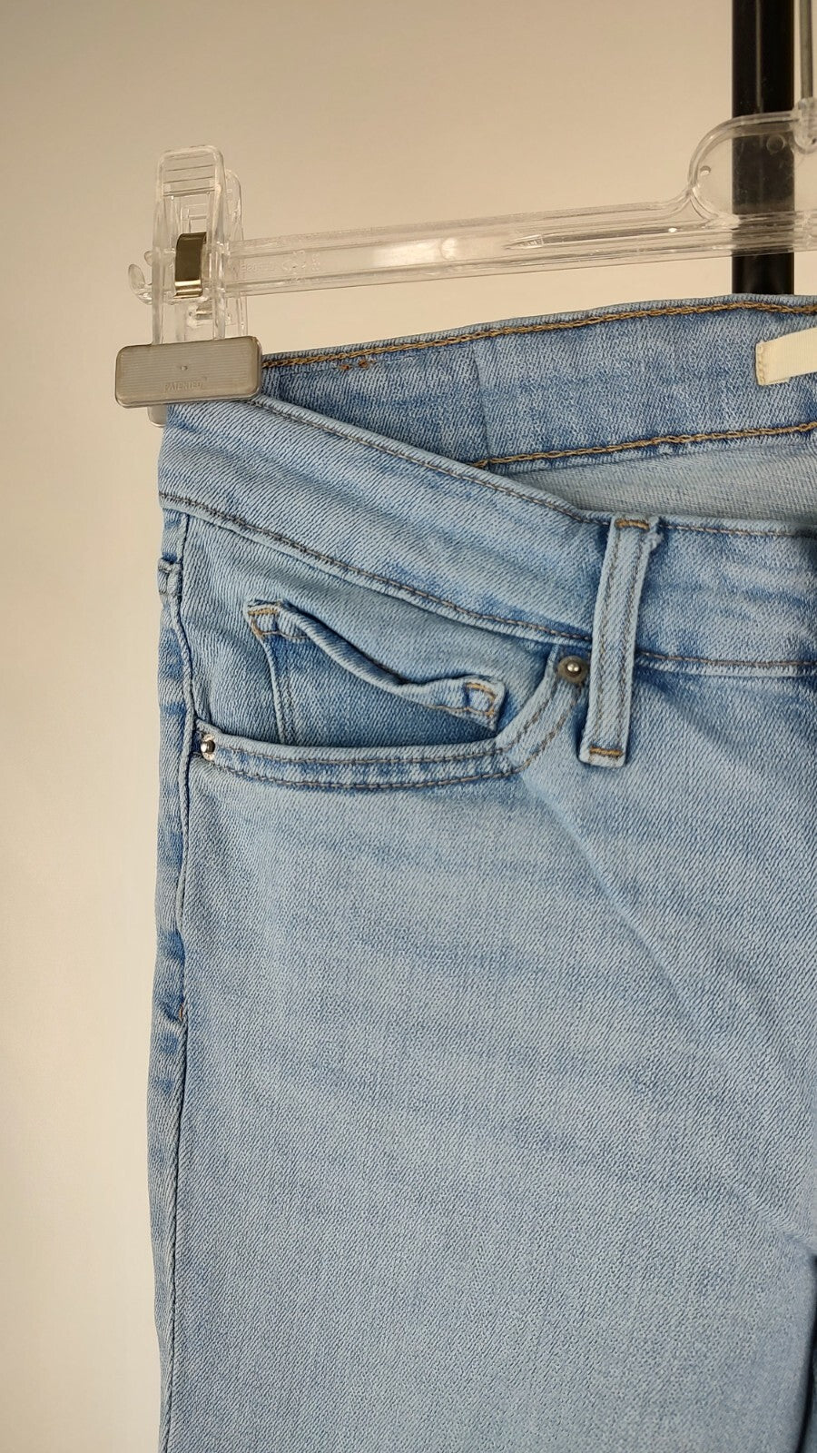 LEVI'S 711 PANTALONE DENIM JEANS DONNA TG W27 41 WOMAN VINTAGE PANTS