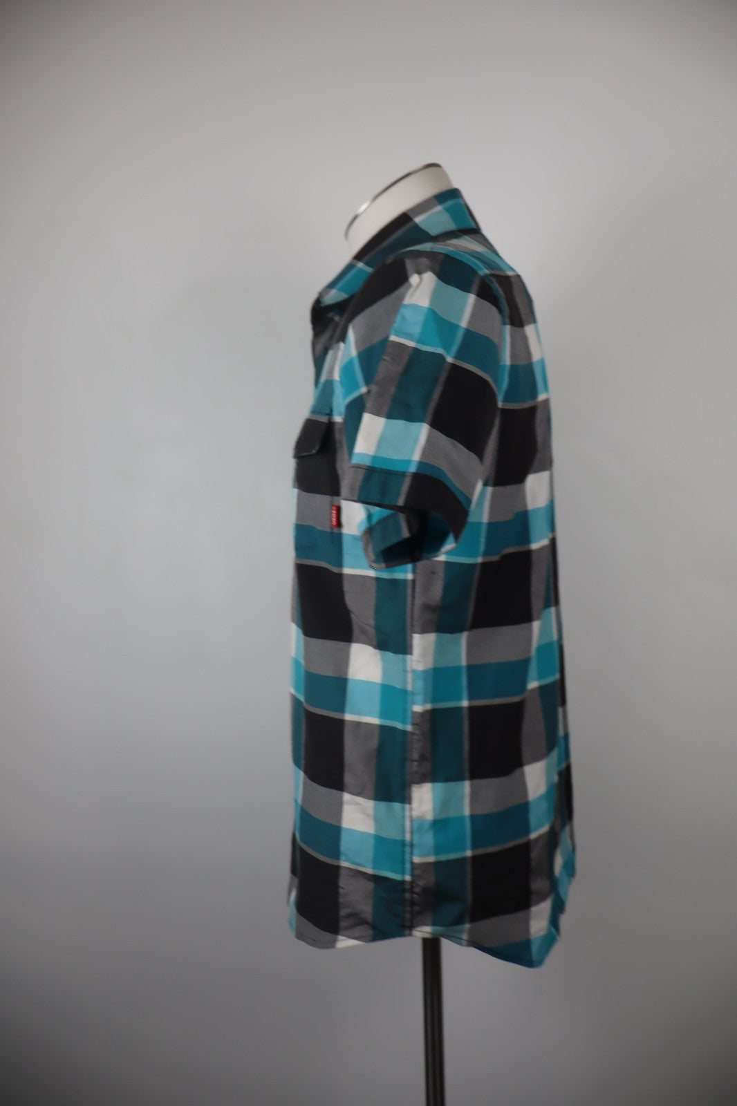 VANS OFF THE WALL CAMICIA UOMO COTONE TG. S MAN CASUAL VINTAGE SHIRT COTTON