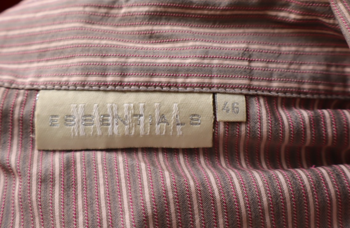 MARELLA CAMICIA MANICA LUNGA DONNA TG 46 WOMAN SHIRT CASUAL VINTAGE COTONE