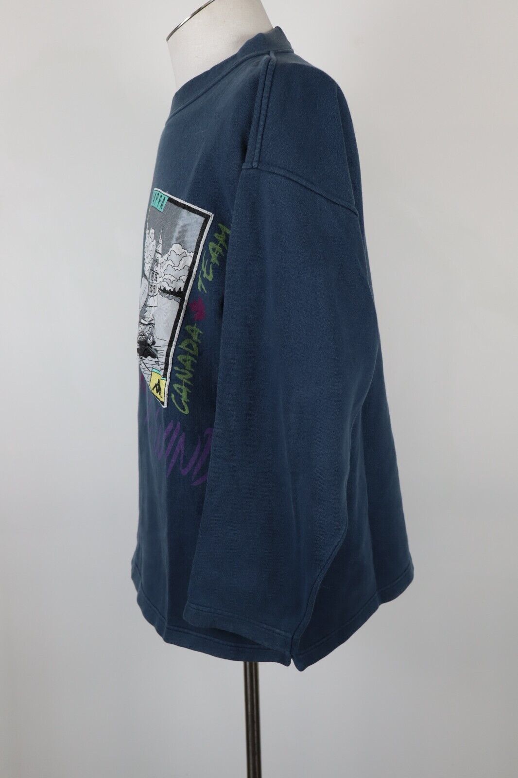 KAPPA FELPA MAGLIA UOMO Tg L MAN SPORT JACKET SWEATSHIRT VINTAGE