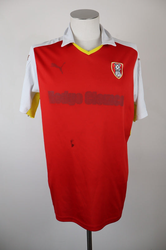 ROTHERHAM UFC PUMA MAGLIA CALCIO UOMO Tg XL SOCCER JERSEY SPORT VINTAGE T-SHIRT