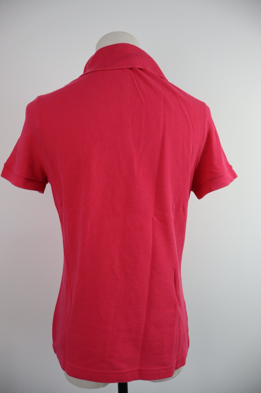 LACOSTE POLO MAGLIA DONNA COTONE TG. 38 WOMAN COTTON SHIRT CASUAL VINTAGE