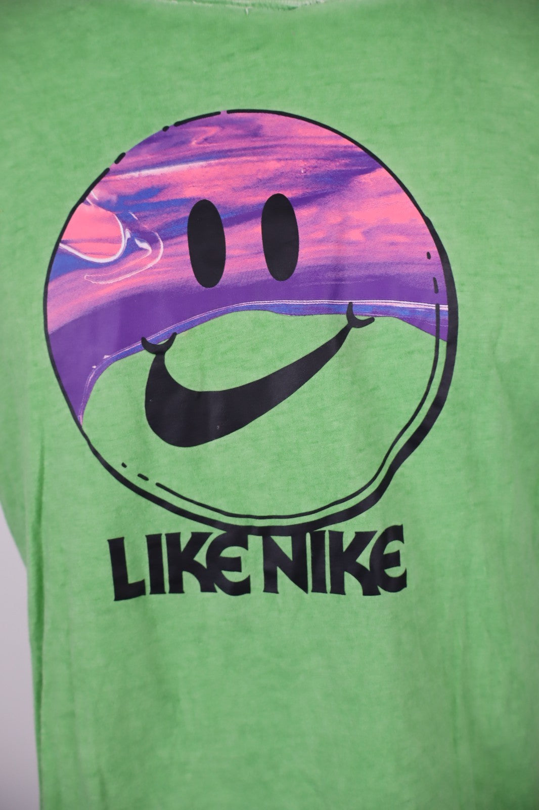 NIKE MAGLIA COTONE UOMO TG S MAN T-SHIRT VINTAGE CASUAL COTTON SMILE