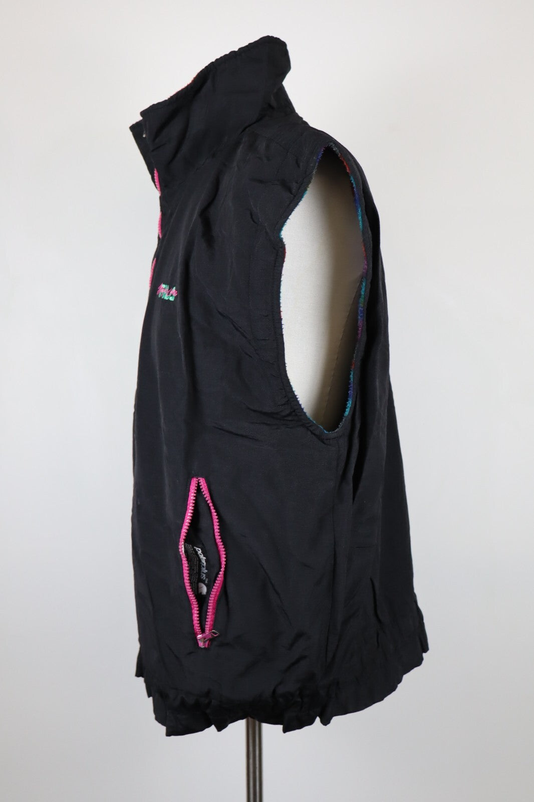 FILA GIACCA SMANICATO GILET SPORTIVA UOMO TG 50 MAN SPORT VINTAGE CASUAL JACKET