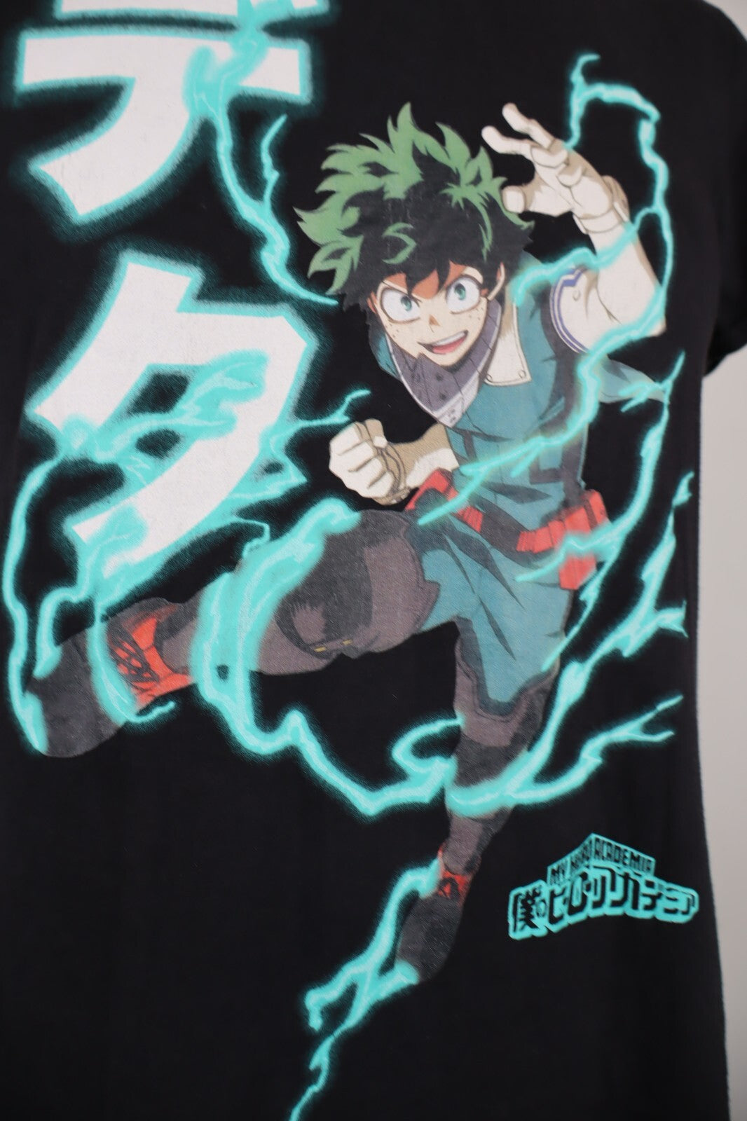 MY HERO ACADEMIA MAGLIA UOMO TG S MAN  T-SHIRT CASUAL VINTAGE COTONE