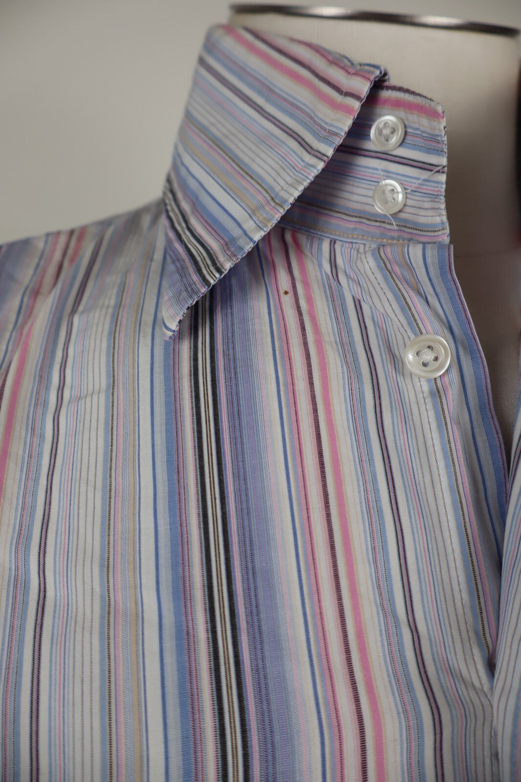 TOMMY HILFIGER CAMICIA UOMO COTONE TG. M MAN CASUAL VINTAGE COTTON SHIRT