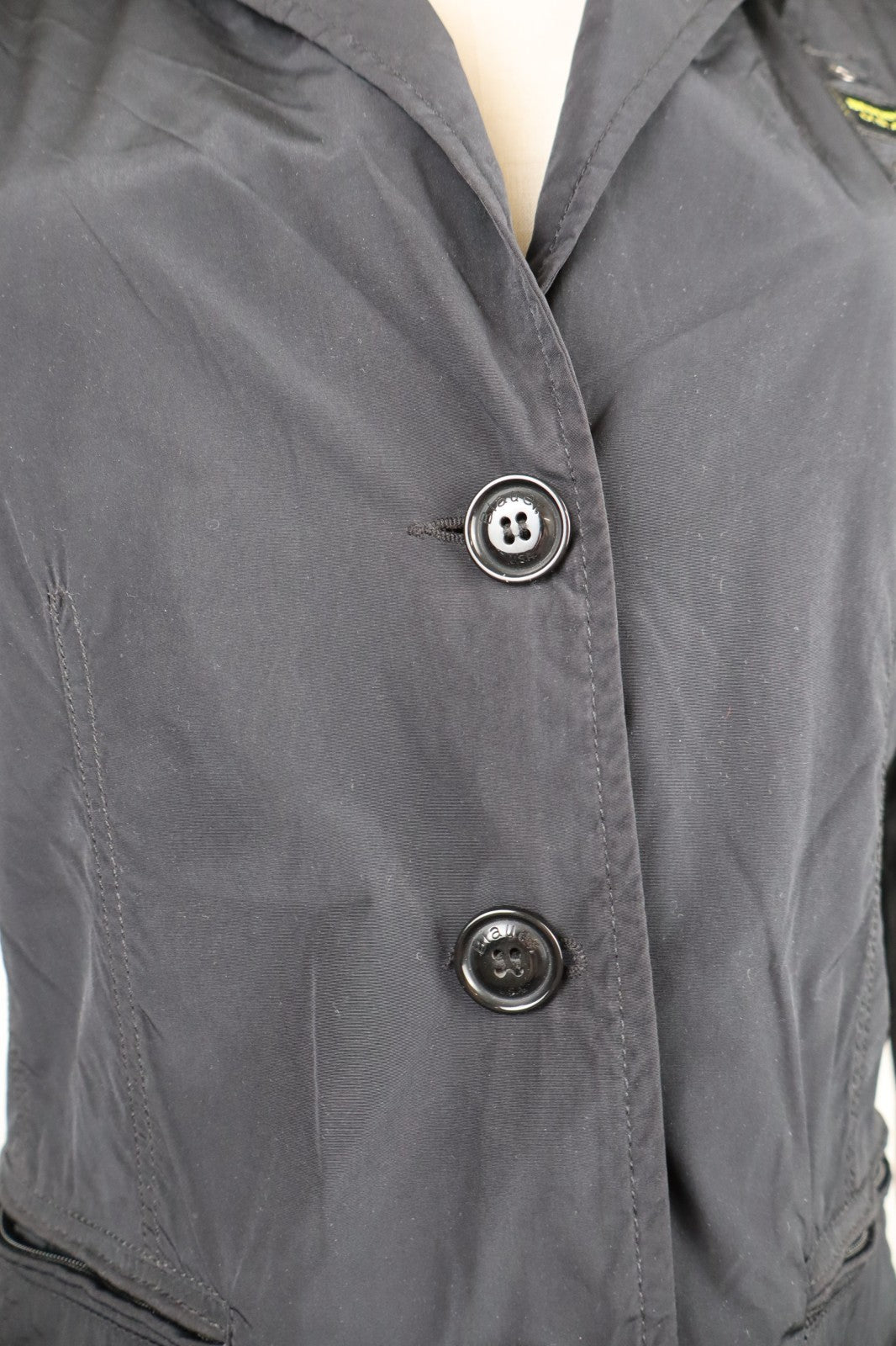 BLAUER GIUBBINO LEGGERO GIACCA BOTTONI DONNA TG L WOMAN CASUAL JACKET VINTAGE