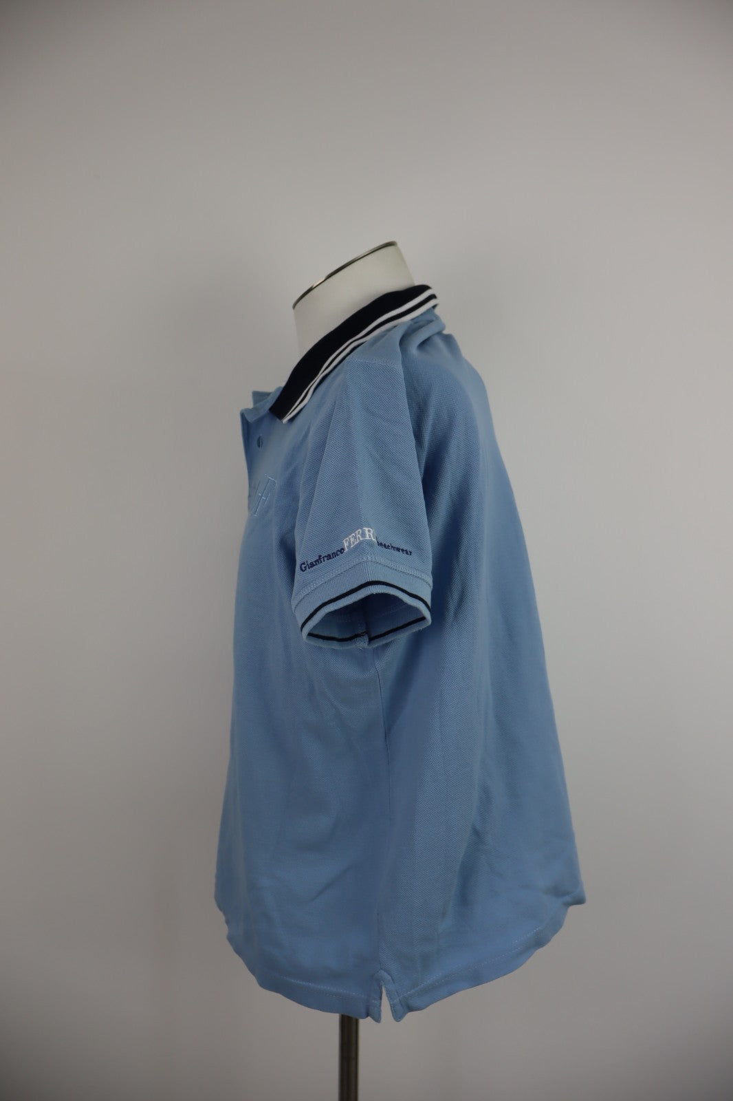 GIANFRANCO FERRE' JEANS MAGLIA POLO UOMO TG. 50 MAN T-SHIRT CASUAL VINTAGE LOGO