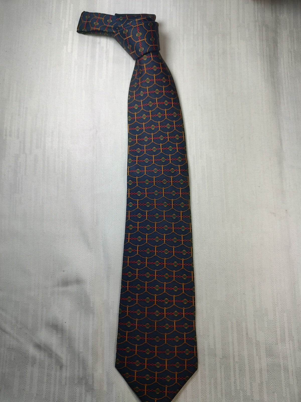 PIERRE CARDIN 100% SILK TIE SETA CRAVATTA NECKTIE MADE IN ITALY CLASSIC