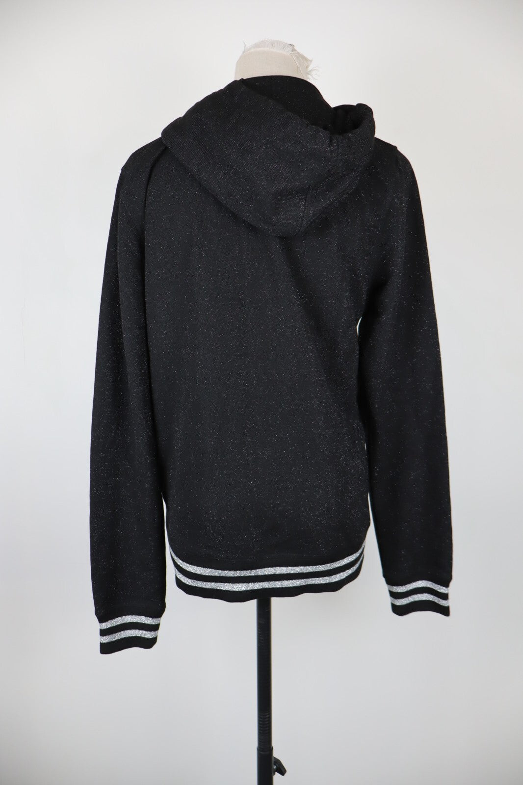 LONSDALE FELPA CON ZIP GIACCA DONNA Tg L WOMEN CASUAL VINTAGE SPORT JACKET