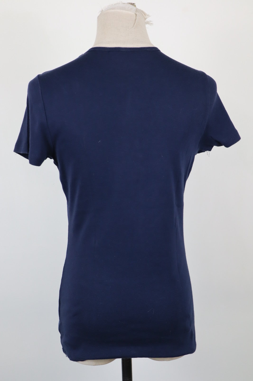 LAUREN RALPH LAUREN DONNA MAGLIA COTONE TG. M WOMAN COTTON SHIRT CASUAL VINTAGE