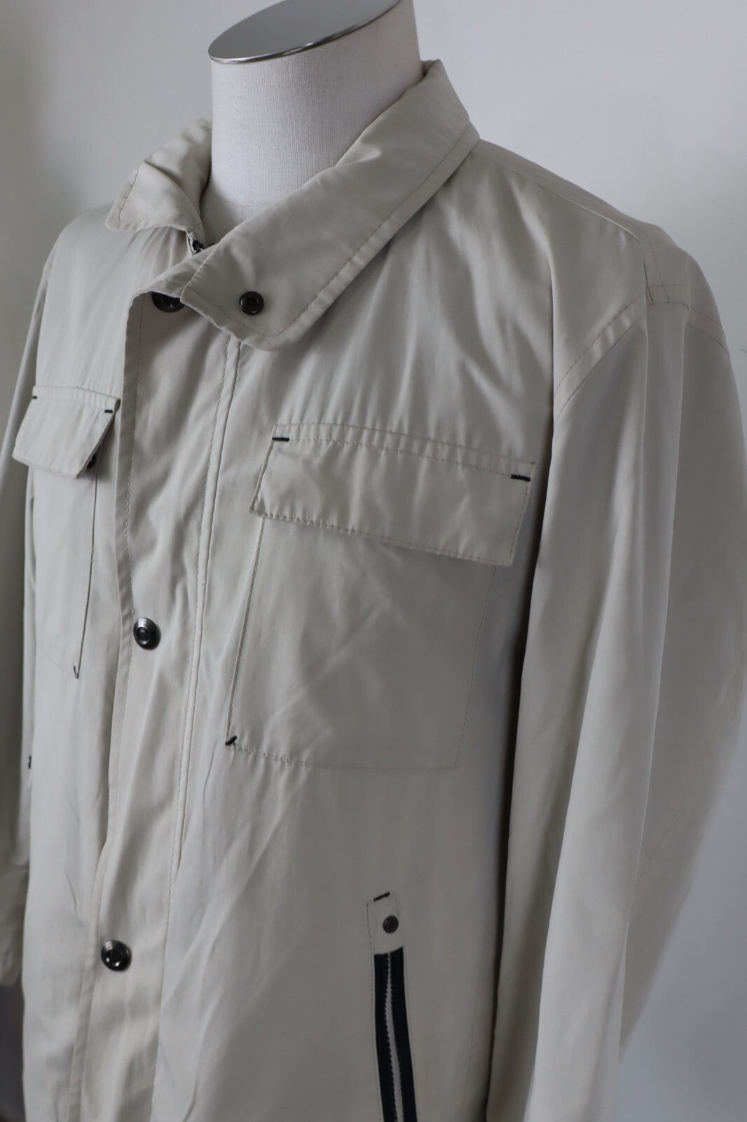 PIERRE CARDIN GIUBBINO LEGGERO GIACCA UOMO Tg. L MAN CASUAL JACKET VINTAGE