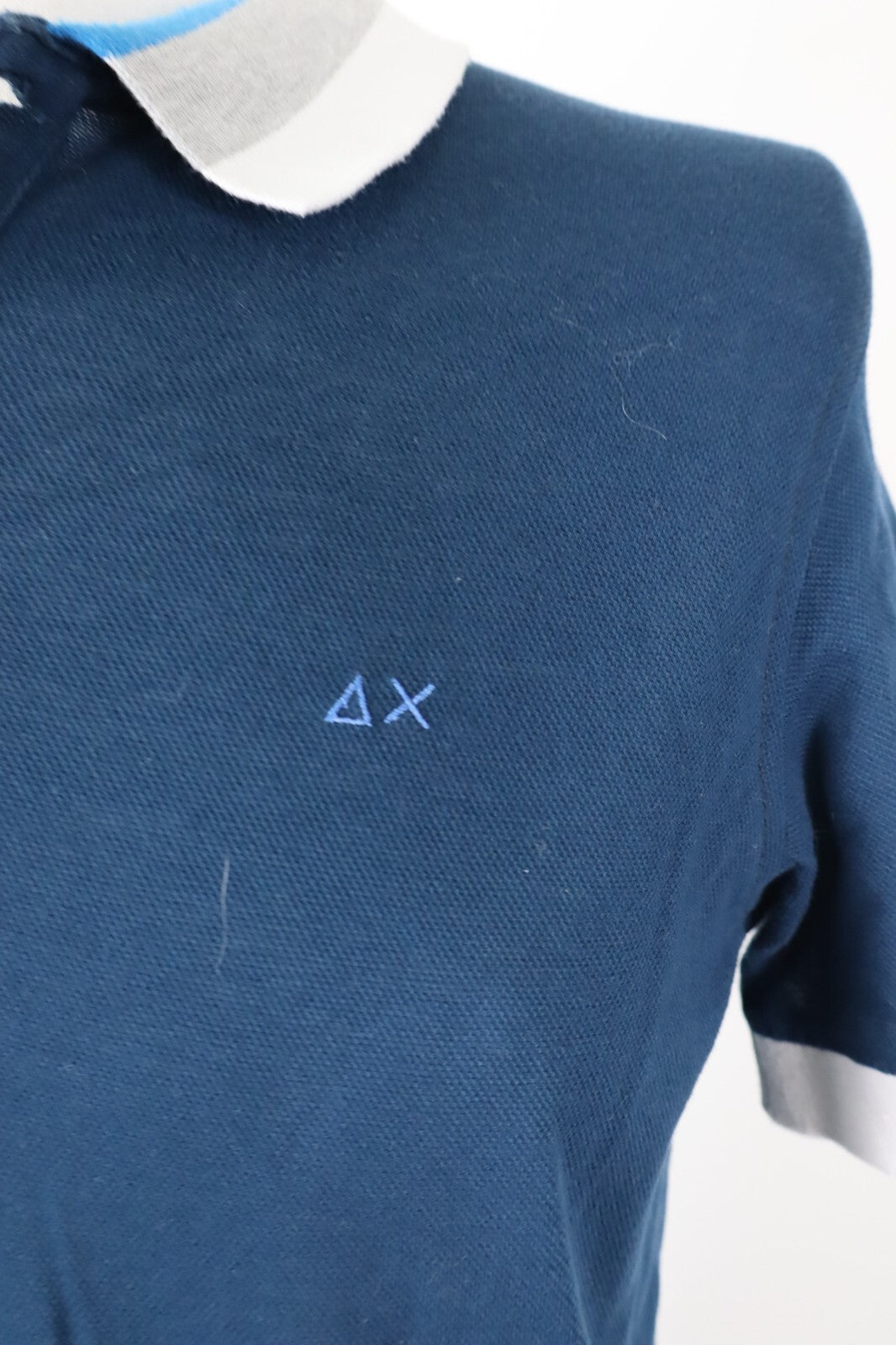 SUN68 POLO MAGLIA UOMO COTONE TG. L MAN COTTON SHIRT CASUAL VINTAGE