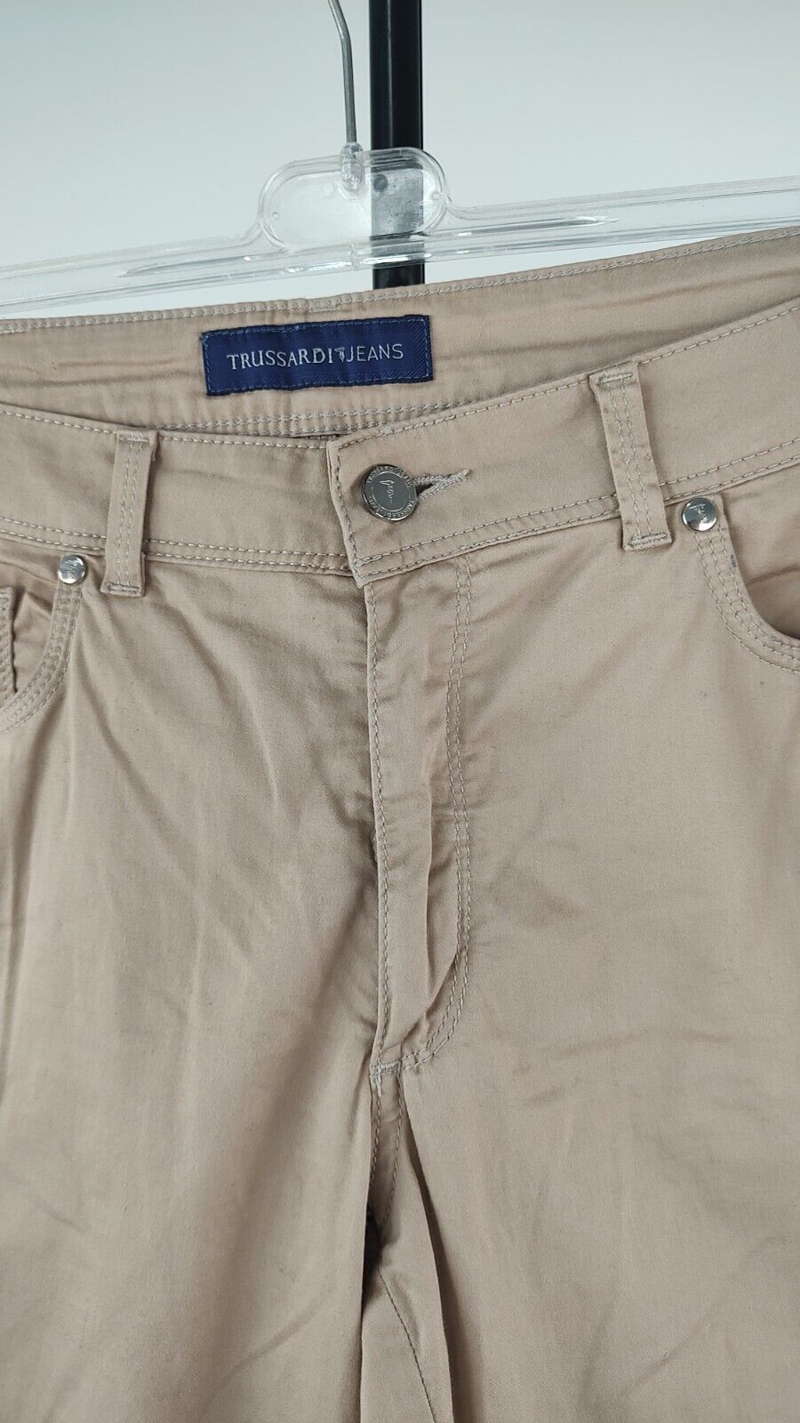 TRUSSARDI JEANS PANTALONE CASUAL DONNA COTONE TG 28 WOMAN VINTAGE COTTON PANTS