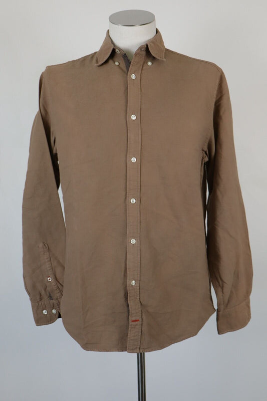 TOMMY HILFIGER CAMICIA UOMO COTONE TG. M MAN CASUAL VINTAGE SHIRT