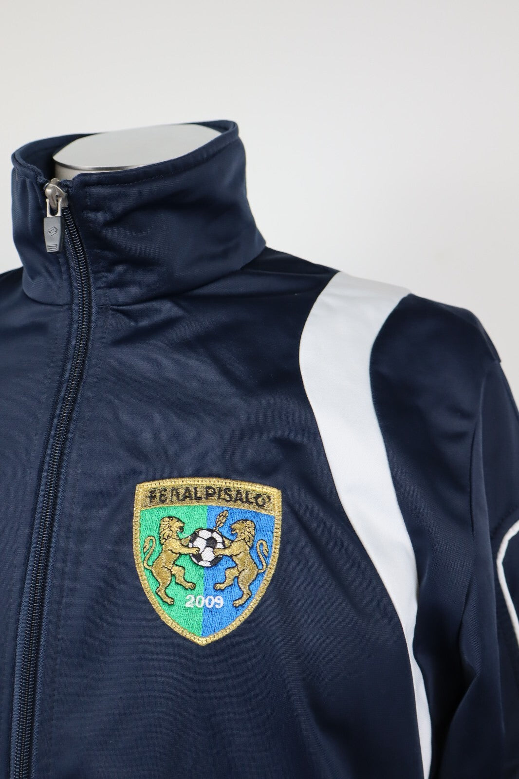 LOTTO FERALPI SALO' FELPA CALCIO CON ZIP UOMO Tg.  L MAN SOCCER JACKET