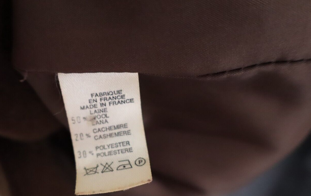 CACHAREL GIACCA BLAZER DONNA Tg 35 6 WOMAN VINTAGE WOOL CASHMERE JACKET