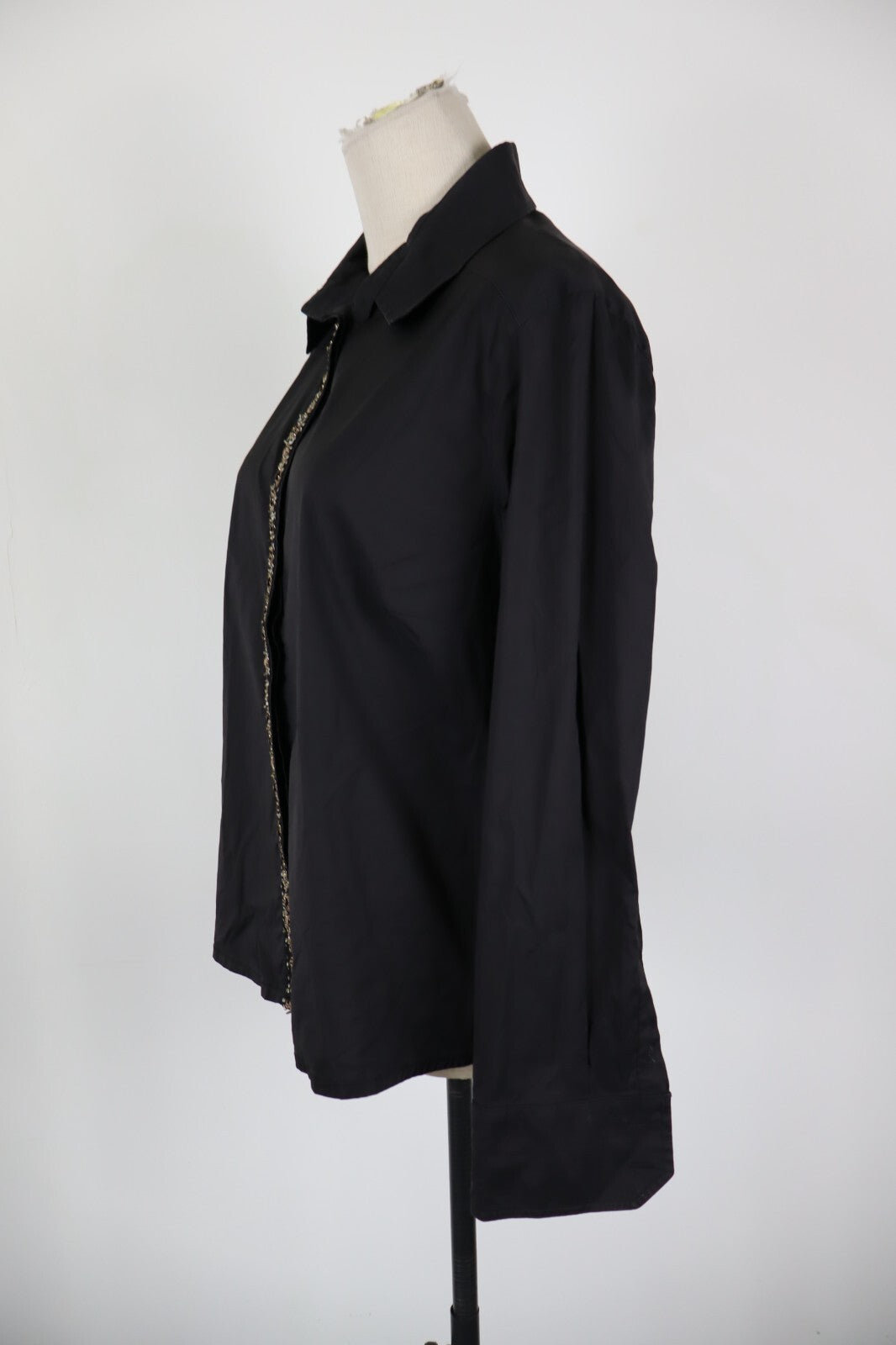 MARELLA CAMICIA  DONNA TG. 50 WOMAN SHIRT CASUAL VINTAGE COTONE NYLON