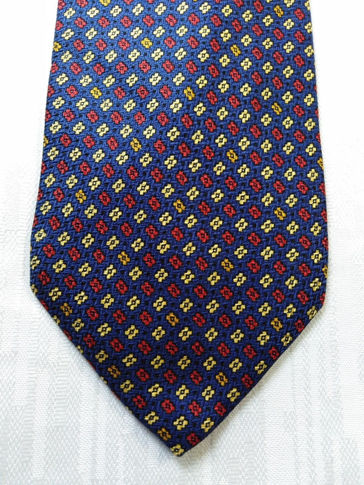 GUY LAROCHE 100% SILK TIE SETA CRAVATTA NECKTIE ITALY VINTAGE CLASSIC