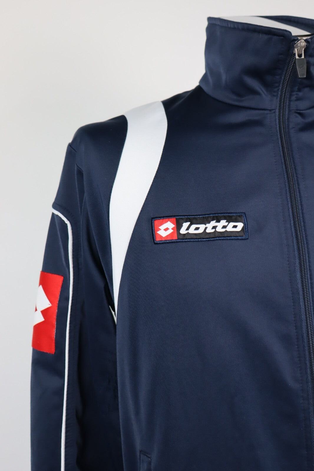 LOTTO FERALPI SALO' FELPA CALCIO CON ZIP UOMO Tg.  L MAN SOCCER JACKET