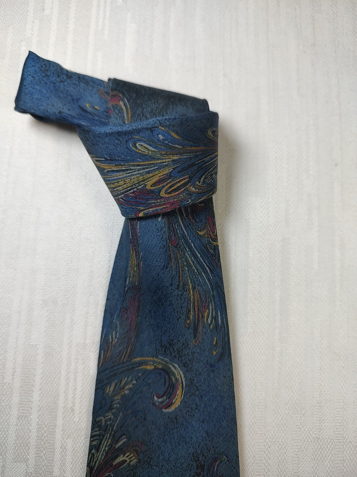 PACO RABANNE 100% SILK TIE SETA CRAVATTA NECKTIE MADE IN FRANCIA CLASSIC