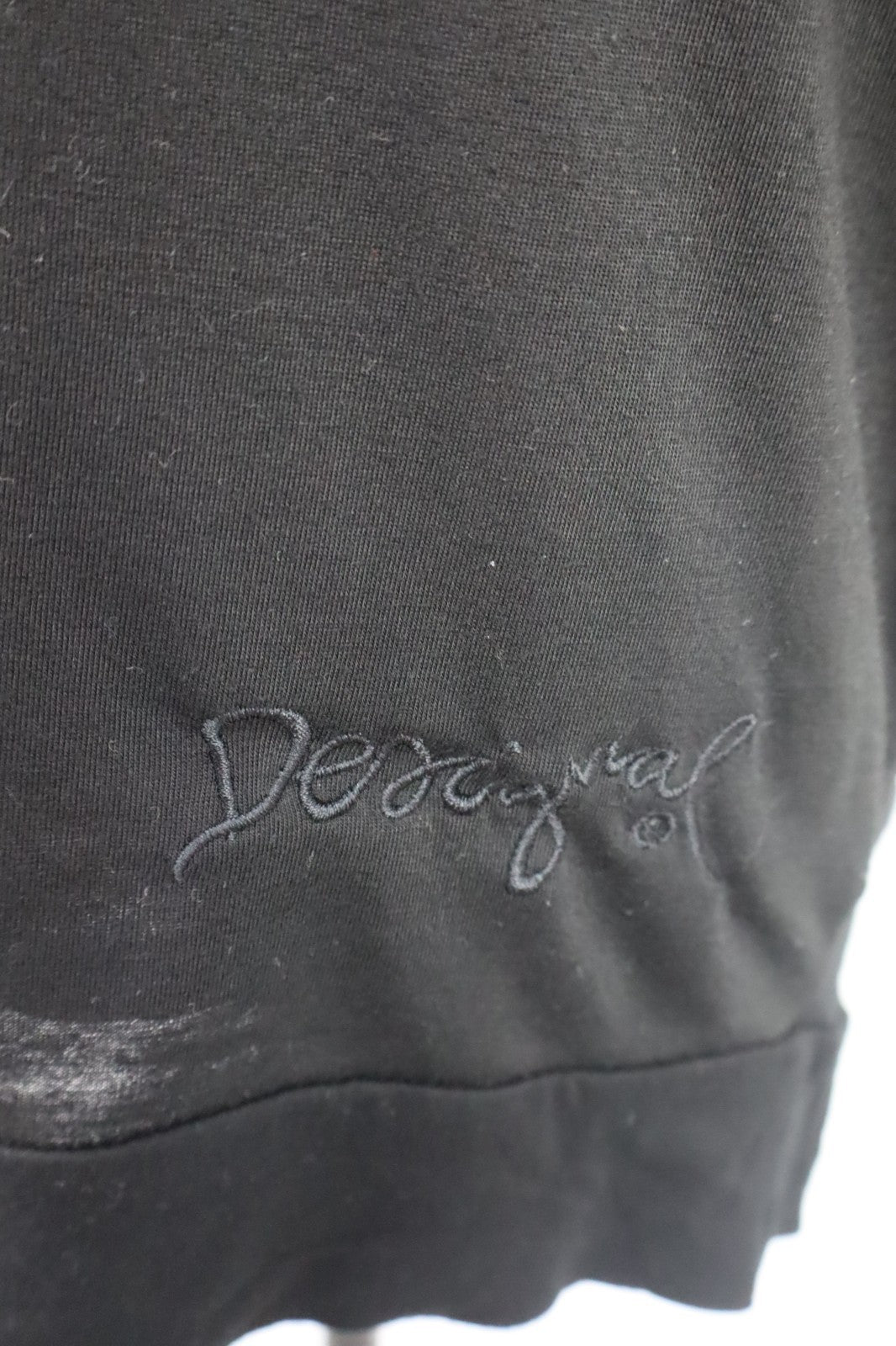 DESIGUAL MAGLIA DONNA TG. M WOMAN CASUAL VINTAGE T-SHIRT TOP VISCOSA