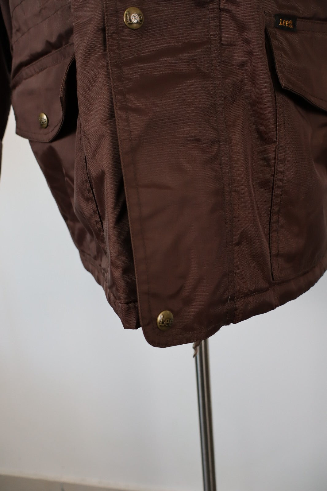 LEE CAPPOTTO COAT IMBOTTITO GIUBBINO UOMO TG M MAN JACKET CASUAL VINTAGE