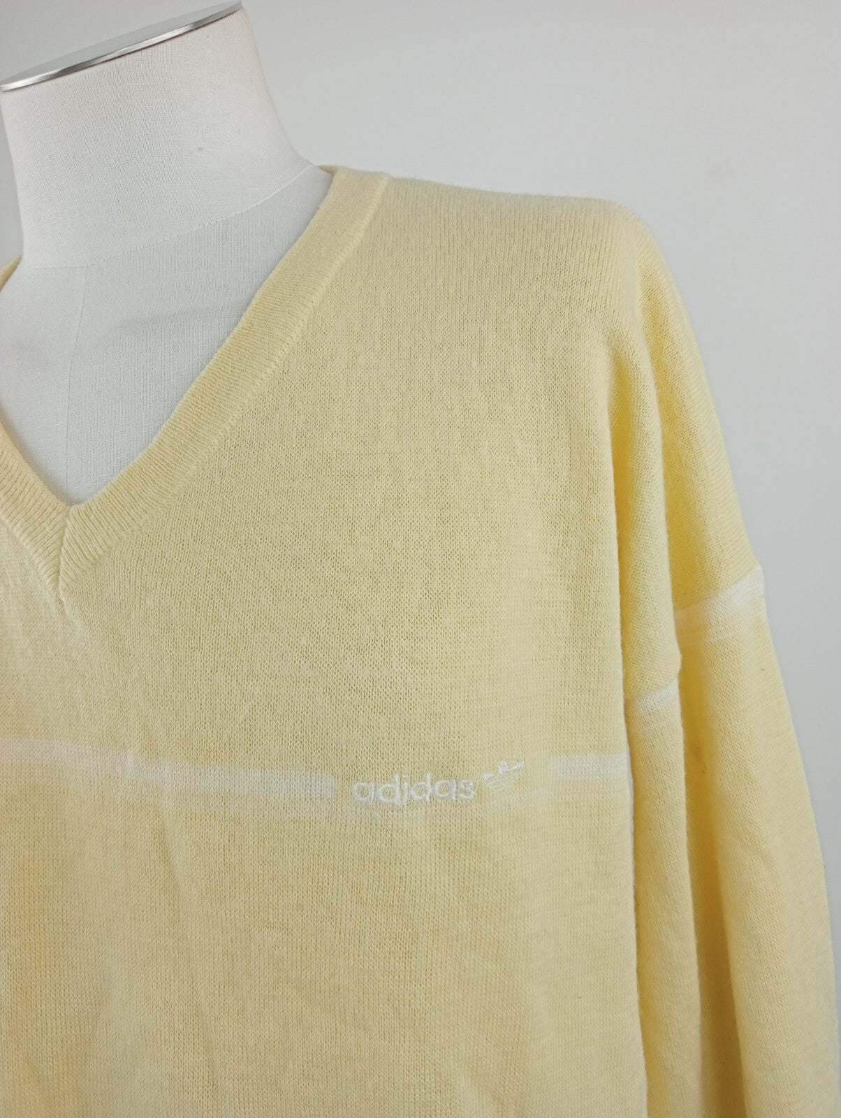 ADIDAS '70S MAGLIONE LANA VINTAGE UOMO 56 MAN SWEATER CASUAL MADE WEST GERMANY