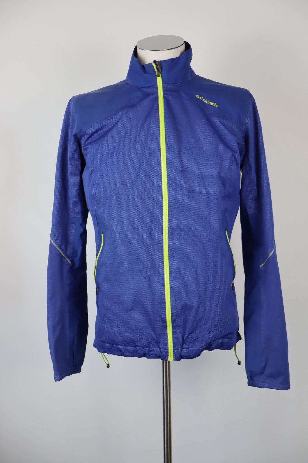 COLUMBIA GIUBBINO TECNICO IMPERMEABILE UOMO Tg L MAN CASUAL VINTAGE JACKET