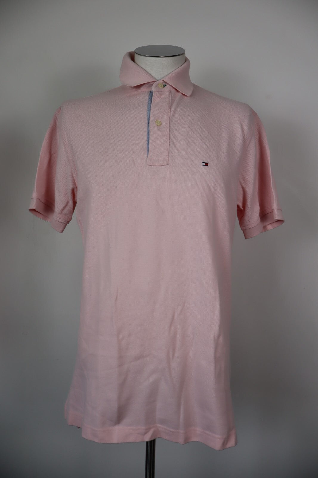 TOMMY HILFIGER MAGLIA POLO UOMO COTONE TG. M MAN COTTON T-SHIRT CASUAL VINTAGE