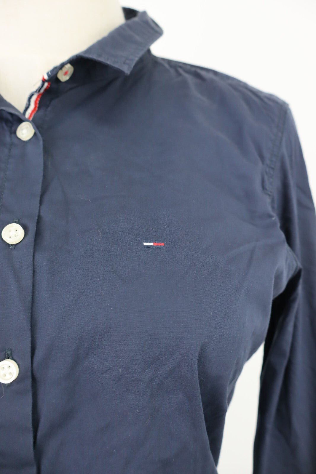 TOMMY HILFIGER CAMICIA  DONNA TG. M WOMAN SHIRT CASUAL VINTAGE COTONE COTTON