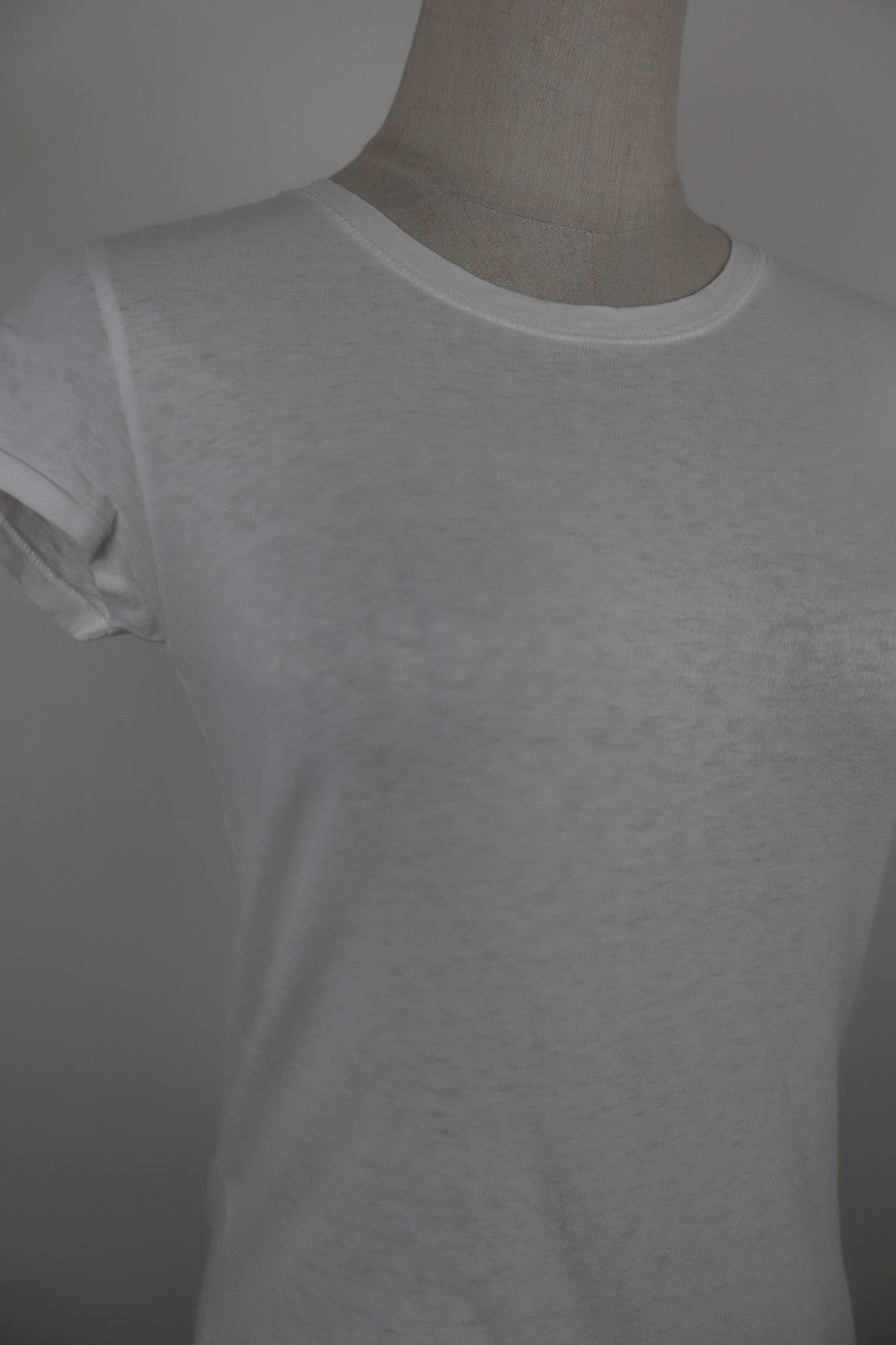 RALPH LAUREN MAGLIA DONNA TG M WOMAN CASUAL T-SHIRT VINTAGE COTONE COTTON BIANCO