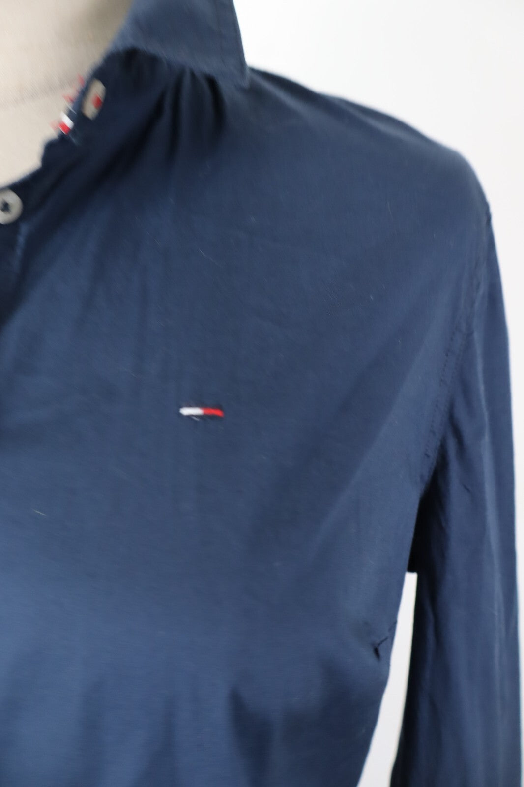 TOMMY HILFIGER CAMICIA DONNA TG. L WOMAN SHIRT CASUAL VINTAGE COTONE COTTON