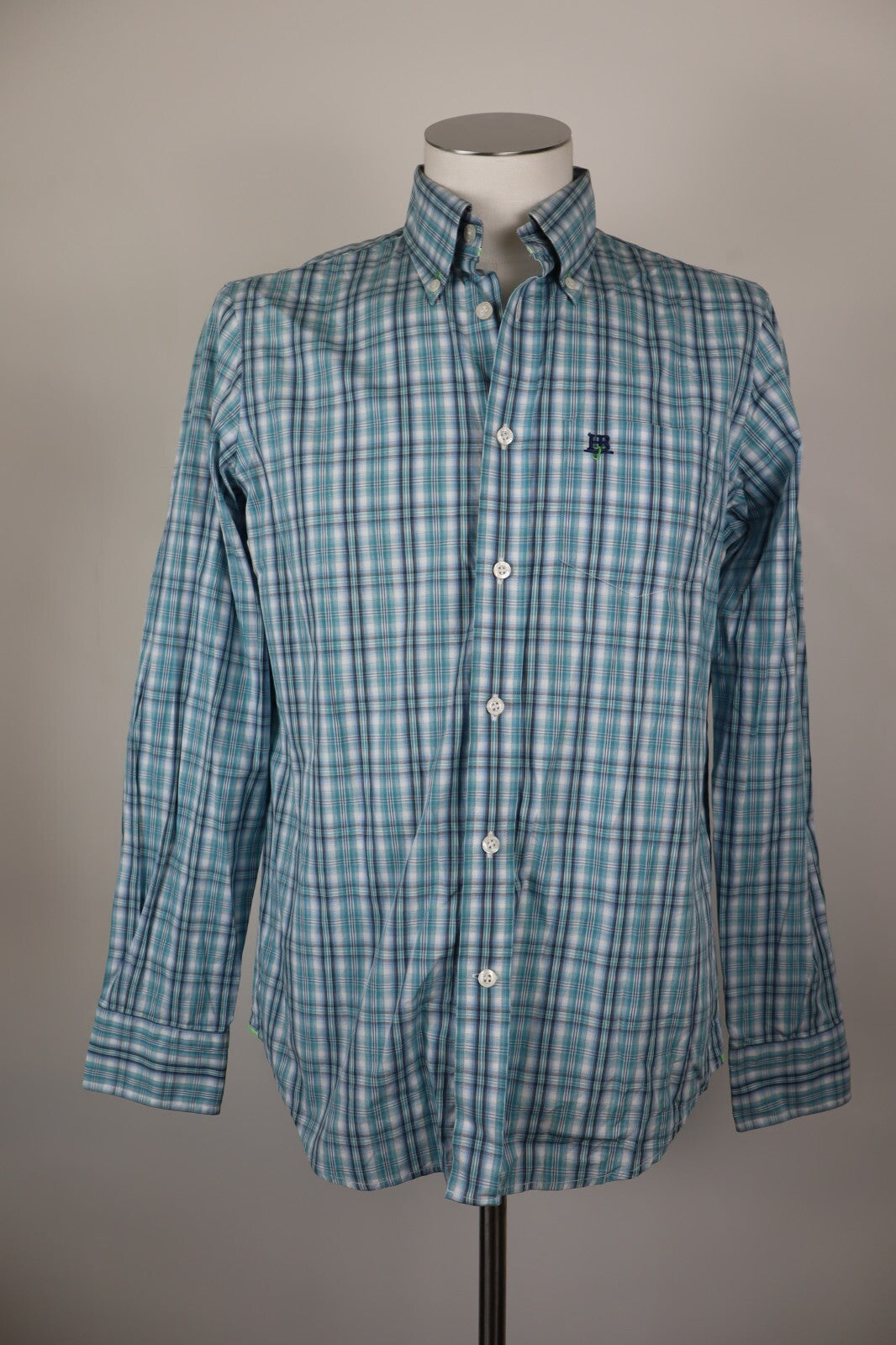 HARMONT & BLAINE CAMICIA SHIRT UOMO Tg M MAN VINTAGE CASUAL COTONE